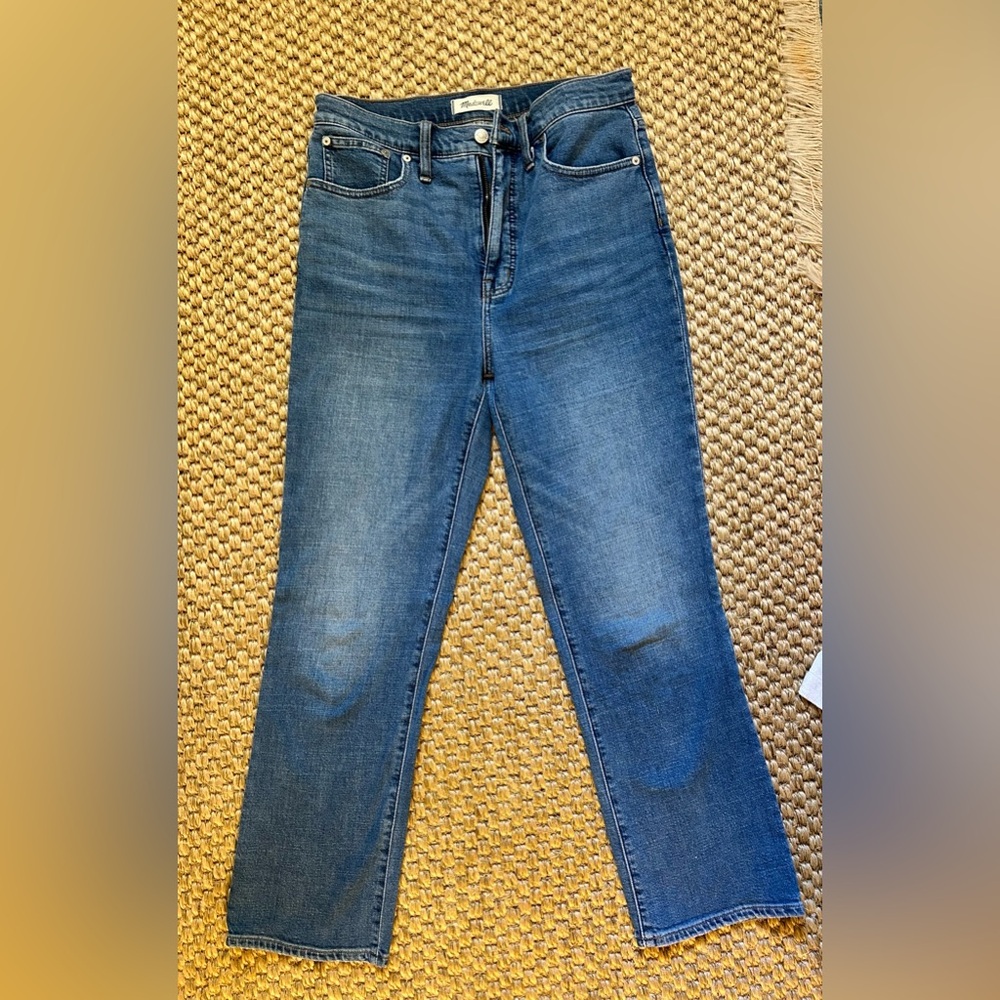Madewell Slim Demi-Boot Cut Jeans, size 28